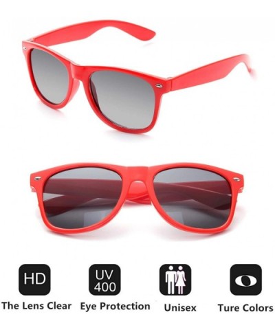 Wholesale Sunglasses Bulk for Adults Party Favors Retro Classic Shades 10 Pack - Red - C518RH3HNNZ $10.36 Aviator