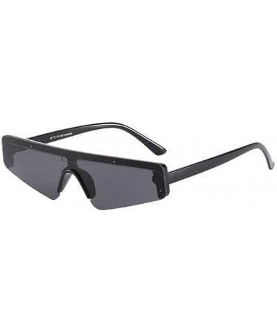 Polarized Sunglasses for Women Men Vintage Frame 100% Protection Sport Driving Eyewear - Black - CB18OQC29SN $5.66 Sport