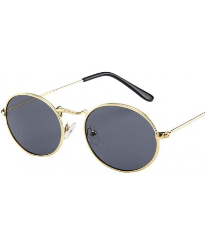 Vintage Sunglasses Ellipse Glasses Fashion - C1199XLT39U $14.49 Goggle
