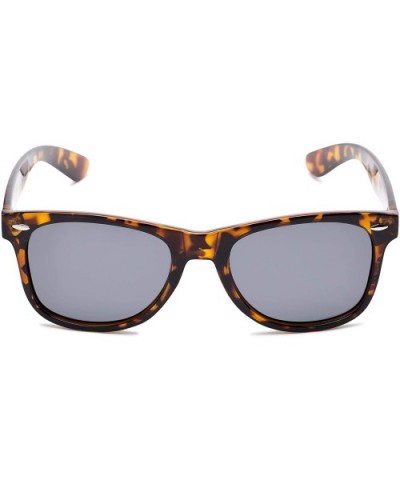 Sunglass Warehouse Rambler- Polarized Polycarbonate Retro Square Men's & Women's Full Frame Sunglasses - C612OE59X8R $7.37 Sport