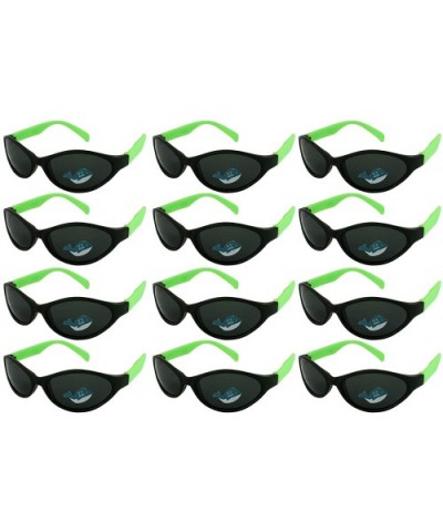 12 Pack 80's Style Neon Party Sunglasses Adult/Kid Size with CPSIA certified-Lead(Pb) Content Free - CO12NTAMXXY $5.13 Sport