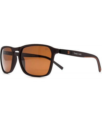 p630 Rectangular Style Polarized- for Mens 100% UV PROTECTION - Blackblue-black - CQ192THMSZD $15.09 Rectangular