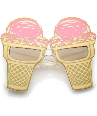 Oversize Cute Novelty Party Cone And Ice Cream Sunglasses 43mm - Ice Cream - C4182WZSSY0 $5.83 Oversized