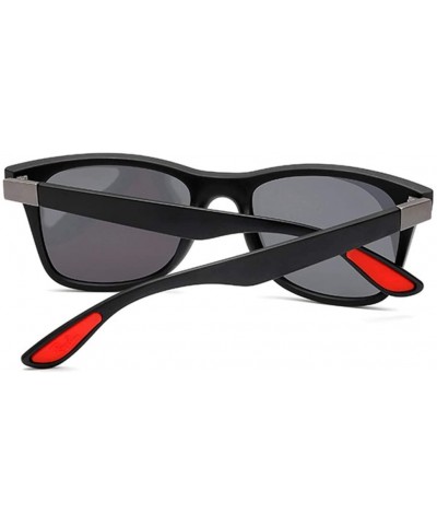 Polarized Sunglasses Classic Plastic Driving - Black - C1199SC0GMZ $27.06 Shield