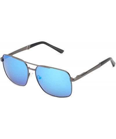 Classic Aviator Style Polarized Sunglasses 100% UV Protection Driving Outdoors - C918TSANRU4 $7.23 Aviator