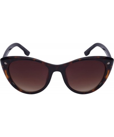 Women's Cat Eye Sunglasses with Gradient Lens 32087-AP - Tortoiseshell - CT12NBW4673 $6.74 Cat Eye