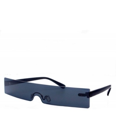 Trendy Rectangular Sunglasses for Men and Women - C518X7MZ8XO $9.62 Rectangular