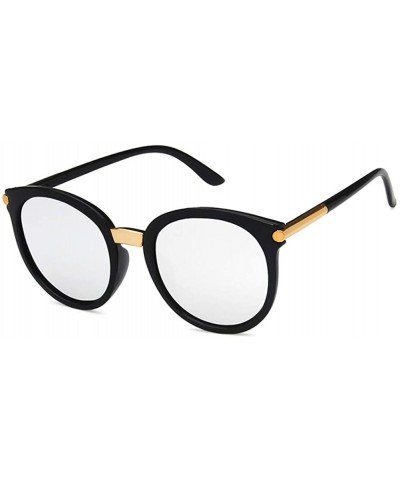 Women Sunglasses Retro Gradient Brown Grey Drive Holiday Oval Non-Polarized UV400 - Gradient Brown White - CK18RKGWOU6 $7.49 ...