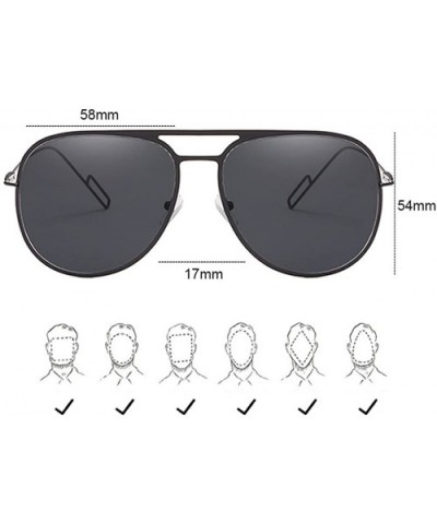 Vintage Round Sunglasses 50s Round Frame with UV400 for Men and Women Retro - Pink - CU18DMN03R5 $11.87 Round