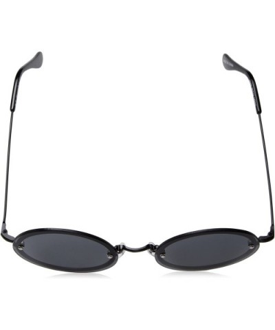 Rimless Eyes Rectangular Sunglasses - Black - CO17YZ7DD2W $9.96 Rectangular