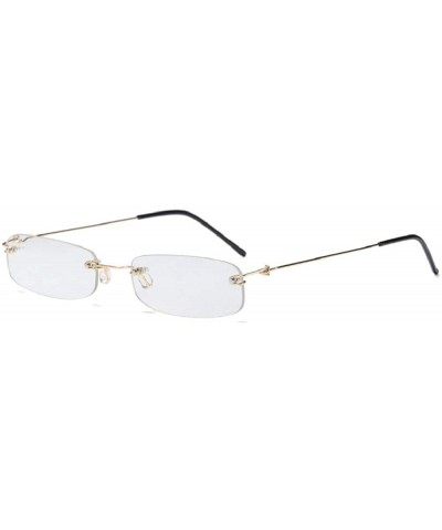 Sunglasses Vintage Designer Glasses Transparent - CX197HATIHN $11.51 Oval