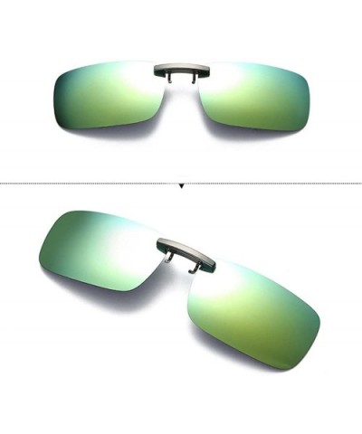 Mirror Sunglasses Bummyo Detachable sunglasses - Gold - CK18NZ7QGOQ $5.27 Square