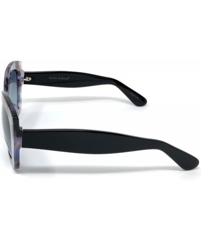 Womens Premium Sunglasses 100% UV Protection - See Shapes & Colors - Black Ivory - CU180MIHK2L $41.35 Cat Eye