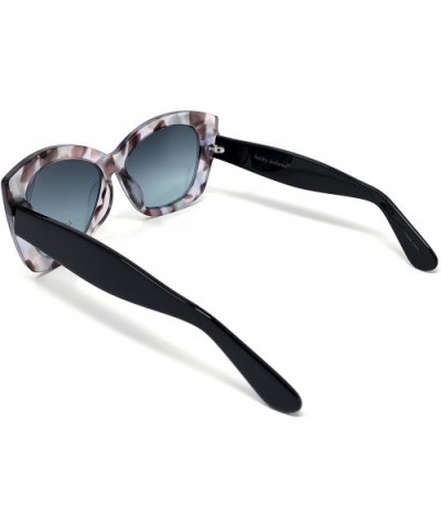 Womens Premium Sunglasses 100% UV Protection - See Shapes & Colors - Black Ivory - CU180MIHK2L $41.35 Cat Eye