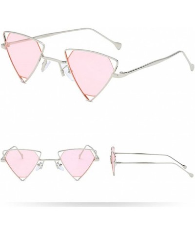 Fashion Man Women Irregular Shape Sunglasses Vintage Retro Style - 5196b - CR18RT8ENAA $5.64 Sport