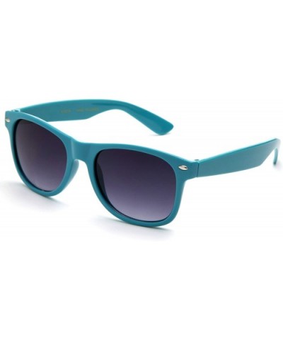 Ovarian Cancer Awareness Glasses Sunglasses Clear Lens Teal Colored - 2018 Kids Teal - C6126RPL5TD $6.76 Round