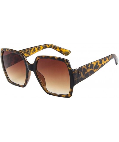 Unisex Square Sunglasses Retro Sunglasses Fashion Sunglass Polarized Sunglasses for Men Women Sun glasses - D - CR19074NW6I $...