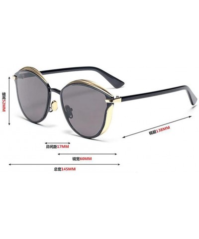 Retro Vintage Men Women Round Mirror Sunglasses Eyewear Outdoor Driving Goggles - Silver Frame/Silver - CL12KCV9UUJ $4.87 Round