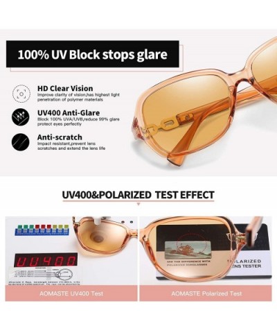 Retro Polarized Sunglasses for Women 100% UV400 Protection Lens Driving Outdoor Eyewear - C018AXKMTZR $9.24 Aviator