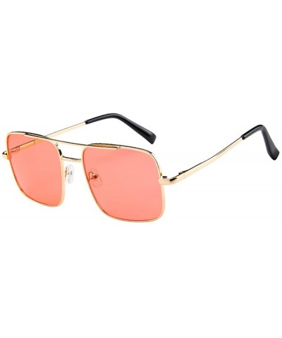 Women's Oversized Square Sunglasses (Style A) - CD196GS87I2 $6.33 Square