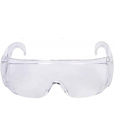 Fit Over Glasses No Blind Spot Yellow Lens Wrap Safety Sunglasses - Night Driving- Clear- Smoke Lens - Clear - CM192ALAC54 $1...