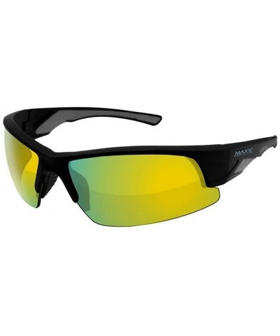 Blue Platinum Series Half Frame Sunglasses All Sport - 2 Lens. MXBLUEPLAT - Black/Mirror - C51829Z0MNC $12.14 Sport