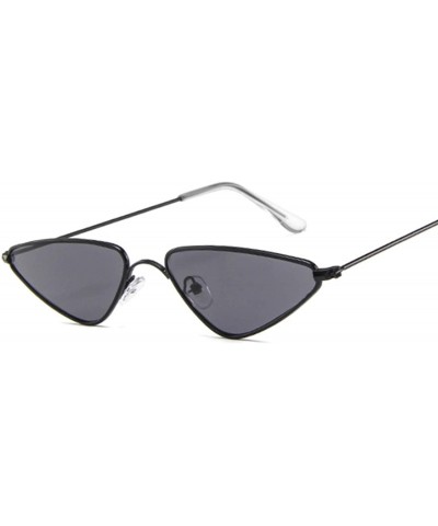 Sunglasses Designer Summer Cateye Glasses SilverYellow - CJ197Y7R7XY $24.46 Cat Eye