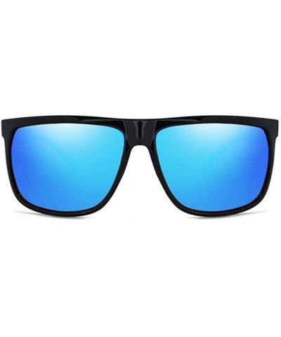 Sunglasses Men Polarized Retro Brand Designer Sun Glasses Male Driving Black - White - C518XDWWX9M $7.72 Aviator