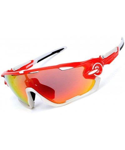 Polarized sunglasses for men and women - outdoor riding glasses - E - CO18RAAX2SH $35.45 Goggle
