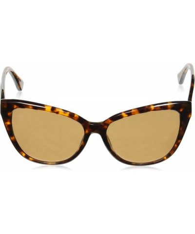 Jeans Womens Women's JJ 1007 Cat Eye Fashion Designer UV Protection Sunglasses - Honey Tortoise Frame - CK180OXY533 $28.00 Ca...