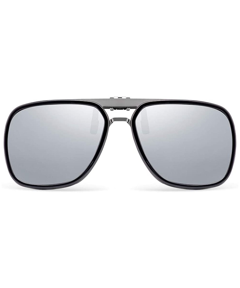 Sunglasses Sunglasses Driving Polarized Glasses - Silver - CC18WK2XC25 $53.10 Sport