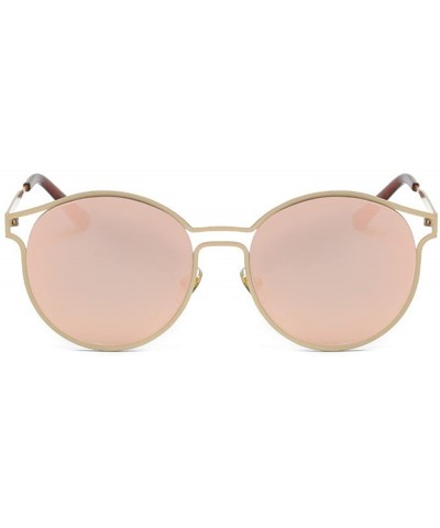 Sunglasses Oval Goggles Eyeglasses Glasses Eyewear UV - Pink - CO18QRSECKN $9.63 Square