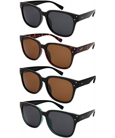 Women Square Polarized Sunglasses Driving Sunglass Fishing Lens 34189-P - CC18NTK9SG3 $8.67 Square