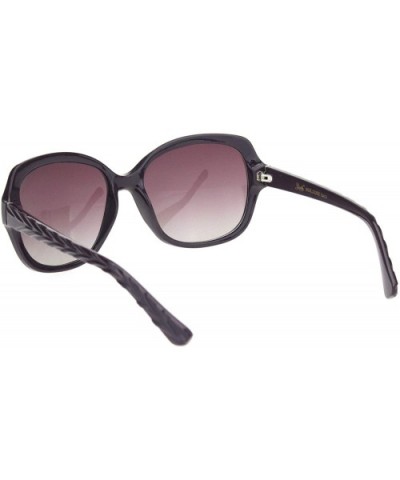 Womens Classic 90s Designer Fashion Plastic Butterfly Chic Sunglasses - Burgundy - CD18OGGMKN9 $8.39 Butterfly