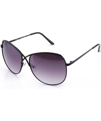 Fashion Classic Classy Frame Design Sunglasses - Black - CJ11CJUPCDV $5.82 Round