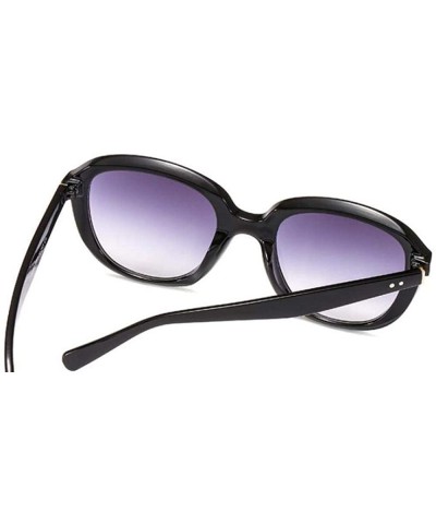 Fashion ladies sunglasses cat eyes round frame multicolor men and women UV400 - CG198UTSS2I $24.74 Cat Eye